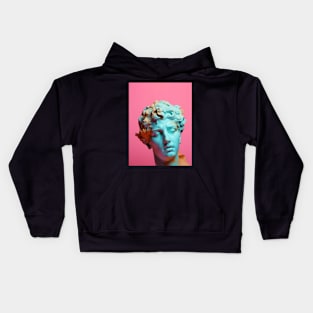 AESTHETIC & VAPORWAVE sculpture Kids Hoodie